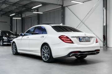 Mercedes Klasa S W222 Limuzyna Facelifting 2.9 400d 340KM 2018 Mercedes S 400 Dociągi. Head Up. Burmester., zdjęcie 7