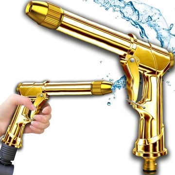 САДОВЫЙ ШЛАНГ-ПИСТОЛЕТ, ПОЛИВОЧНЫЙ РАСПЫЛИТЕЛЬ, РЕГУЛИРОВАНИЕ ВОДЫ, МЕТАЛЛ