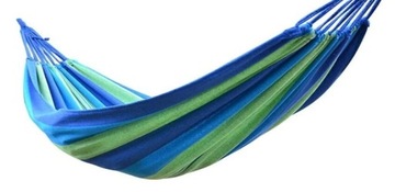 Hamak ogrodowy wiszący bujak pokrowiec 230x150 cm