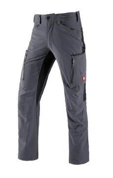 Spodnie Strauss vision strech szaro/czarne 48