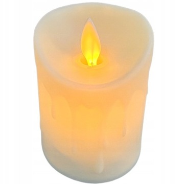 ŚWIECZKA WKŁAD DO ZNICZA NA BATERIE 11 cm