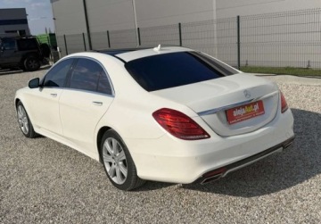 Mercedes Klasa S W222 Limuzyna 500 456KM 2017 Mercedes-Benz Klasa S S500 4.7 Benz 455 KM 2017r 136.000 km Warszawa, zdjęcie 5