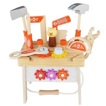 ДЕРЕВЯННАЯ МАСТЕРСКАЯ - ИНСТРУМЕНТЫ ДЛЯ ДЕТЕЙ, РЕБЕНКА, МАЛЬЧИКА - БОЛЬШОЙ НАБОР