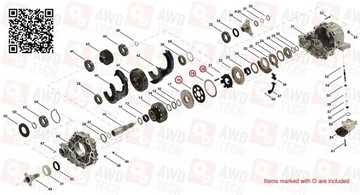 Комплект сцепления (подходит для BMW ATC35L ATC45L/Hyundai ATC/Maserati ATC)