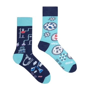 Kolorowe Skarpety SPOXSOX Laboratorium 36-39