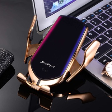 АВТОДЕРЖАТЕЛЬ С QI ЗАРЯДКОЙ 10 Вт для iPhone 12 13 14 15