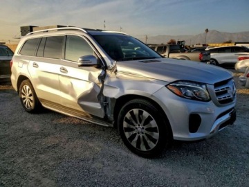 Mercedes GLS X166 2017 Mercedes-Benz GLS 2017r., Gls 450 4matic, 3L, od ubezpieczalni 3.0 Benzyna, zdjęcie 3