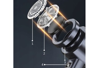 POWERFUL R&R EXCLUSIVE бритва для одежды, перезаряжаемая, 6 ножей