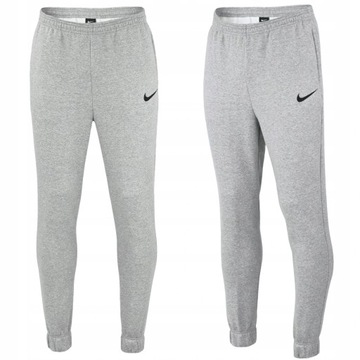 NIKE SPODNIE mens dresowe dresy bawełna SZARE M