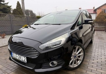 Ford S-Max II Van 2.0 EcoBoost 240KM 2017 Ford S-Max Ford S-Max 2.0 EcoBoost Titanium 2.0 Benzyna 240KM