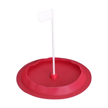 Putting чашка с флагом Прочные аксессуары для гольфа Golf Putting красный