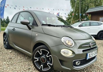 Fiat 500 II Seria 4 0.9 TwinAir 85KM 2018 Fiat 500 Fiat 500 0.9 TwinAir Dualogic StartampStop Sport Benzyna 85KM, zdjęcie 1