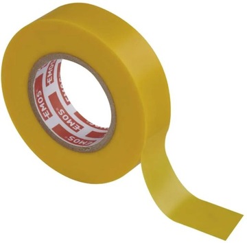 Taśma izolacyjna z PCV PVC 19 mm x 20 m żółta Emos