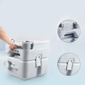 ТУРИСТИЧЕСКИЙ КЕМПИНГОВЫЙ ТУАЛЕТ МОБИЛЬНЫЙ ПОРТАТИВНЫЙ ТУАЛЕТ НА УЧАСТОК 20 Л