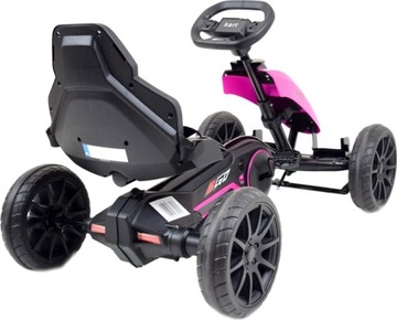 GOKART С ПЕДАЛЯМИ 005 SOFT WHEELS ТОРМОЗ