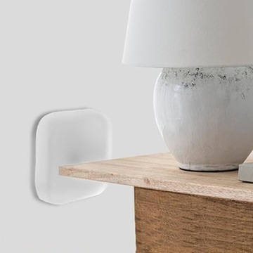 6x САМОКЛЕЯЩИЕСЯ СИЛИКОНОВЫЕ УПОРКИ ДЛЯ СТЕНЫ, ДВЕРНАЯ РУЧКА ДЛЯ СИДЕНЬЯ ДЛЯ УНИТАЗА