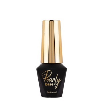 Molly Lac Nail Building Base Pearly Base 10 г - Орхидея
