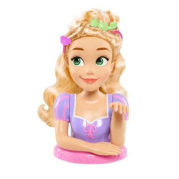 DISNEY GŁOWA DO CZESANIA STYLIZACJI WŁOSÓW MANICURE DELUXE ROSZPUNKA +AKC