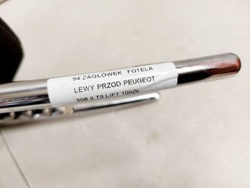 PEUGEOT 308 2 II T9 FACELIFT PODHLAVNÍK SEDADLA PŘEDNÍHO LEVÝ PŘEDNÍ