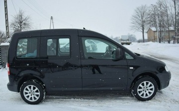 Volkswagen Caddy III Furgon 1.9 TDI 75KM 2010 Volkswagen Caddy 1.9 TDI Navi Klima 5-Osobowy 2 KPL KOL Pdc Sprowadzony, zdjęcie 9