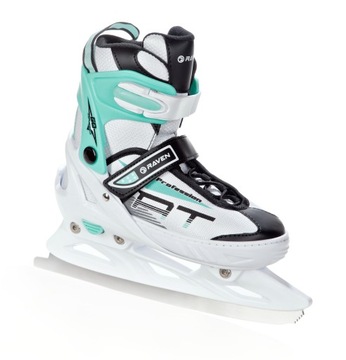 Роликовые коньки 4в1 RAVEN Profession Белый/Мятный 31-35