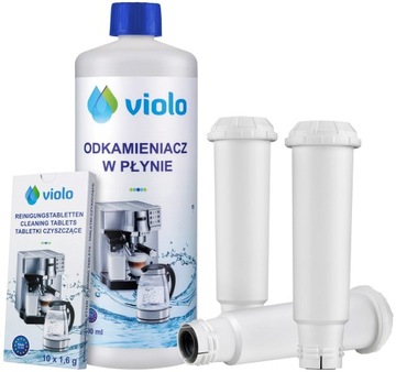 3 Filtr do ekspres NIVONA ODKAMIENIACZ 1L TABLETKI