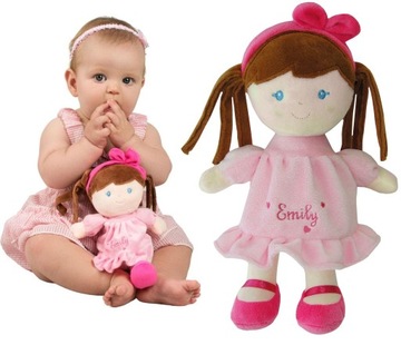 Smily Play EMILY LALKA szmacianka miękka 25cm Róż