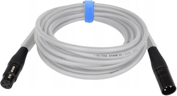 SOMMER STAGE PRZEWÓD KABEL SYMETRYCZNY MIKROFONOWY XLR ROXTONE CZARNE 15m