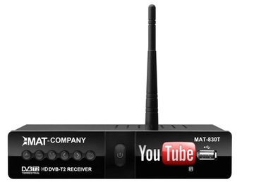 ДЕКОДЕР ЭФИРНОГО ТВ-ТЮНЕРА HD DVB-T DVB-T2 / WiFi