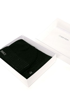 CALVIN KLEIN KOMPLET CZAPKA i SZALIK GIFTBOX BDS