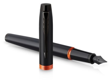 ШАРИКОВАЯ РУЧКА PARKER + ПЕРЬЕВАЯ РУЧКА (M) ПЛАМЯ ОРАНЖЕВЫЙ
