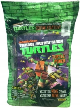 Żółwie Ninja Turtles album klaser na karty zestaw