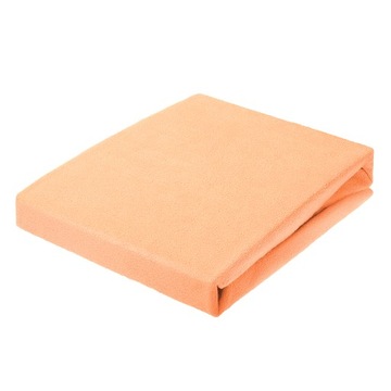 Prześcieradło Frotte 180x200 Ecru na Gruby Materac