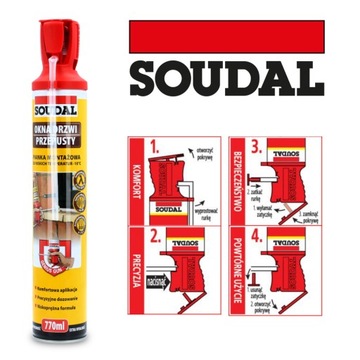 Монтажная пена -10°С с аппликатором 770 мл