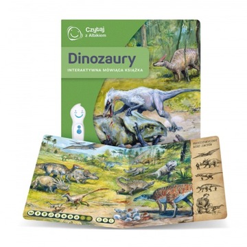 ALBIK czytaj z Albikiem książka DINOZAURY