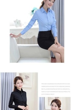 Fashion Women Shirt White Shirt Female Long-sleeve