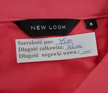 NEW LOOK spódniczka koralowa r 36/S A568