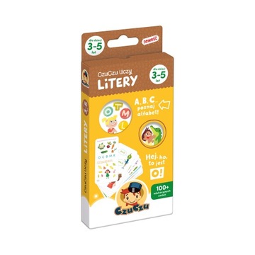 CzuCzu Uczy Litery książeczka 3-5 lat