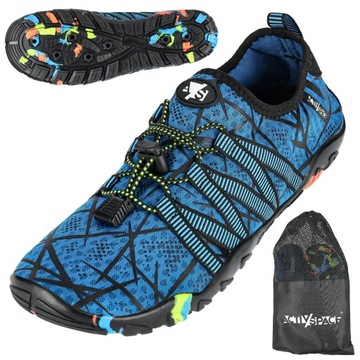 BUTY DO WODY MORSOWANIA PLAŻOWE PŁYWANIA NA JEŻOWCE RAFĘ KORALOWCE R39 PRO