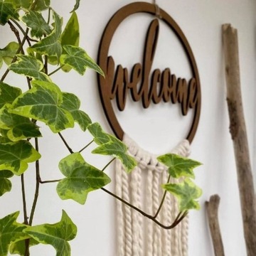 деревянная основа для совы макраме 38см