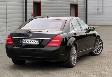 Mercedes Klasa S W221 Limuzyna 3.0 V6 (320 CDI) 235KM 2008 Mercedes-Benz Klasa S 3.0 D235 KM SALON POLSKA 4-Matic Long Dociagi 3.0, zdjęcie 3