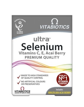 Vitabiotics Ultra Selenium 30 tabletek