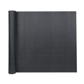 Защитный коврик из ПВХ для ограждения, антрацит, 120x500см