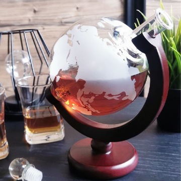 ГРАФИН ДЛЯ ВИСКИ GLOBUS КОРАБЛЬНЫЙ СТЕНД ПРЕМИУМ +2 БЕСПЛАТНЫХ СТАКАНА