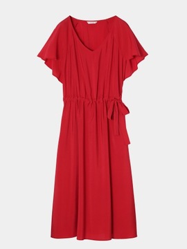 Sukienka codzienna Osta T2214.192 Czerwony Regular Fit