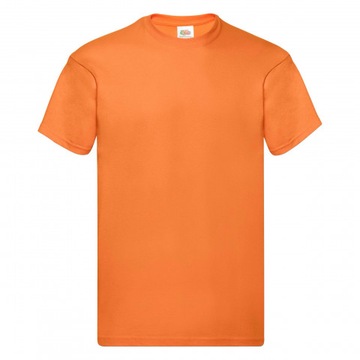 Koszulka męska Original FruitLoom Pomarańczowy L