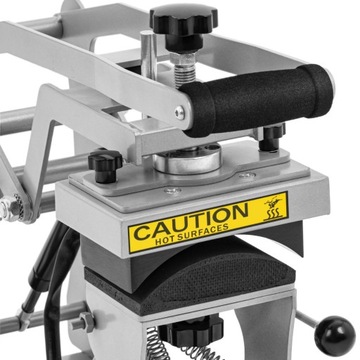 ТЕРМОТРАНСФЕРНЫЙ ПРЕСС ДЛЯ ШАПОК - ДО 250°C - ЖК-ДИСПЛЕЙ - ТАЙМЕР