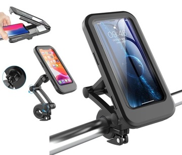 WODOODPORNY UCHWYT ROWEROWY ETUI NA TELEFON ROWER