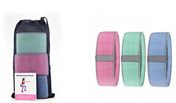 ЭНЕРГЕТИКИ, ЛЕНТЫ ДЛЯ УПРАЖНЕНИЙ, 3 шт.