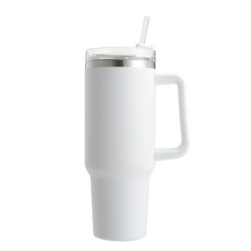 New 304 stainless steel straw 40 oz handle car cup